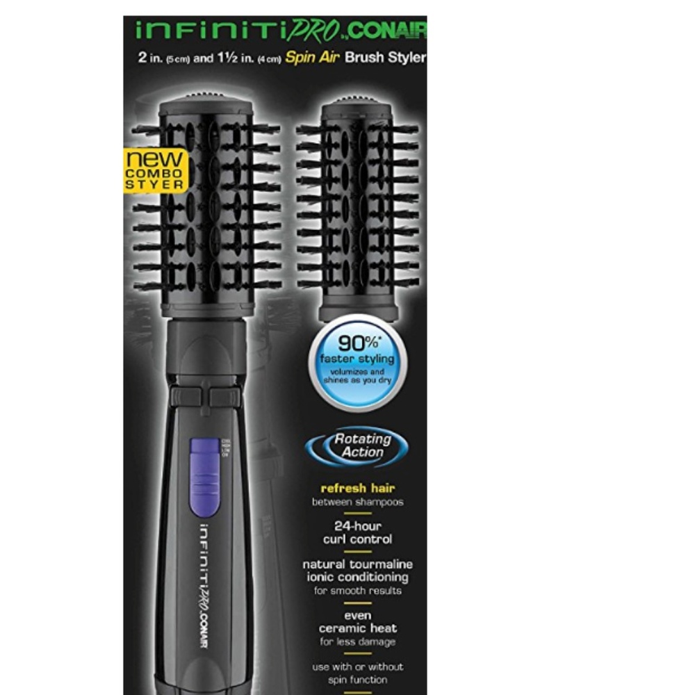 Spin Air Rotating Styler/Hot Air Brush
